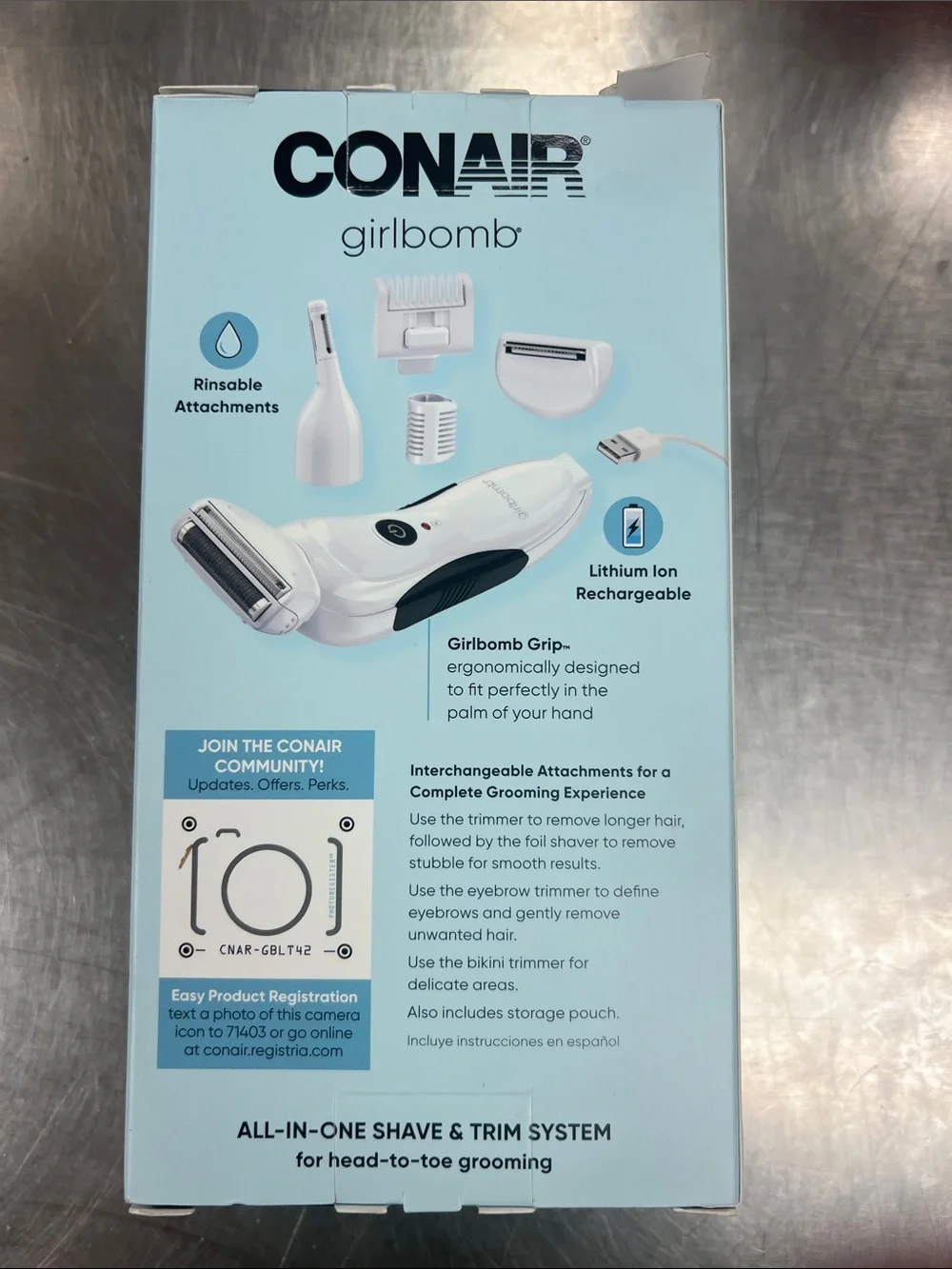 Conair girlbomb hypoallergenic